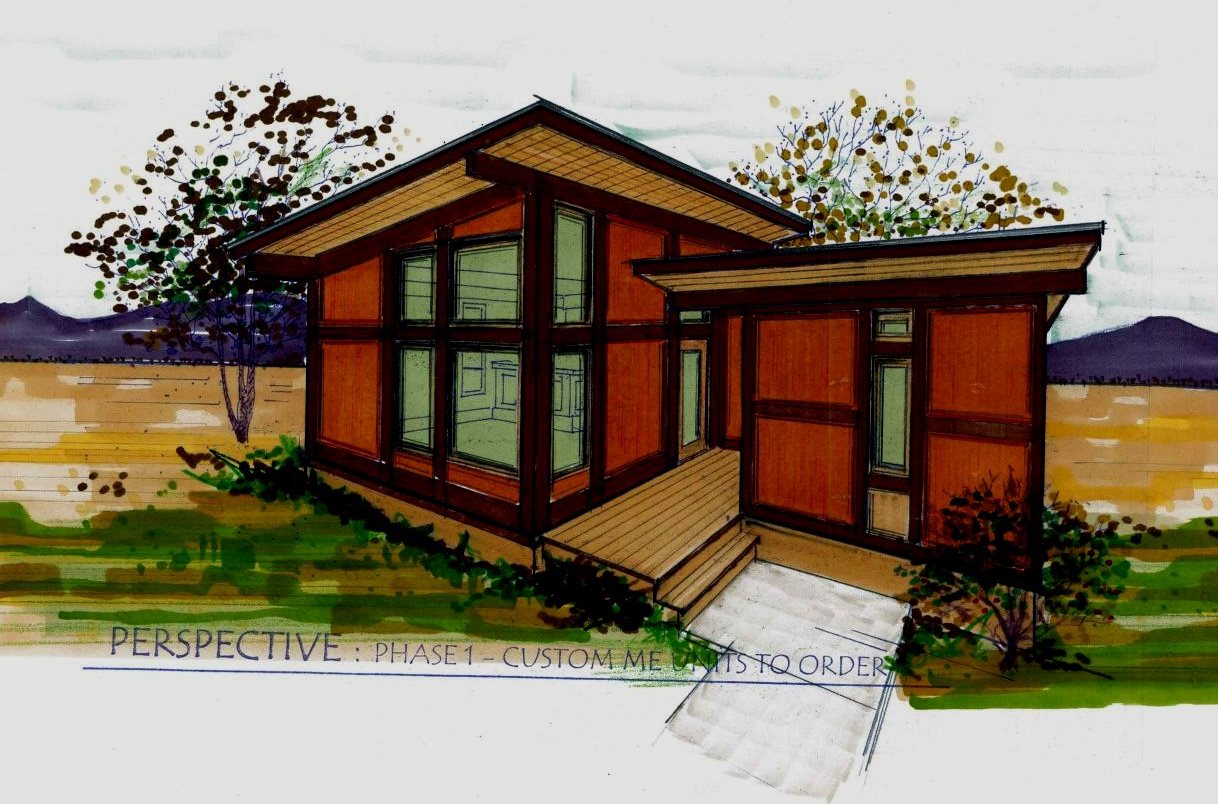 Panelized Home Design - Core Sketch